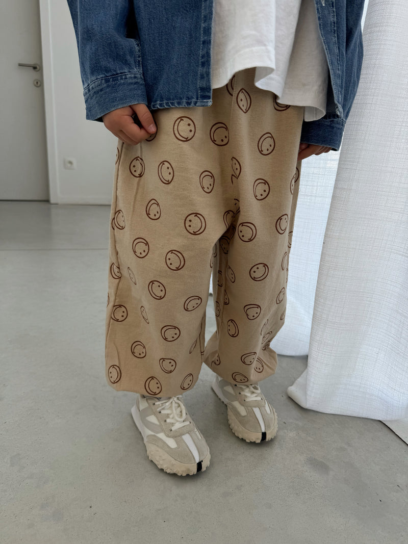 Smile jogger pants