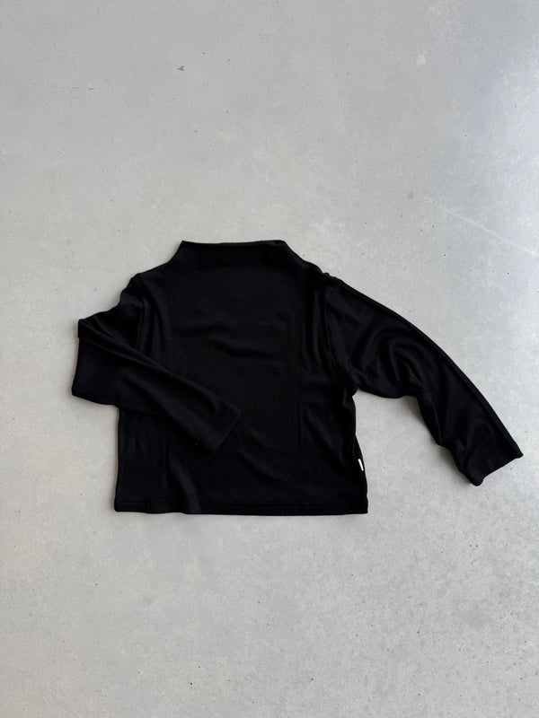 Tee turtleneck basic noir