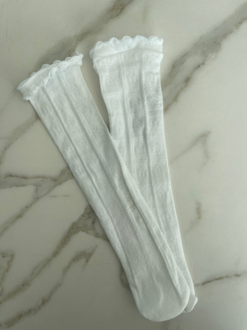 Chaussettes Fleur